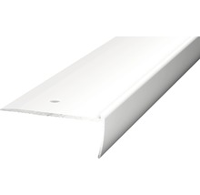 Treppenkantenprofil Alu silber gelocht 45 x 18,5 x 2500 mm-thumb-0