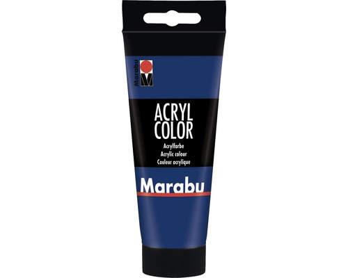 Marabu Acrylfarbe Acryl Color dunkelblau 053 100 ml Tube Acrylfarbe