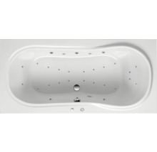 Einbau Whirlpool Rechteckbadewanne Körperformbadewanne OTTOFOND Tivoli 90 x 190 cm weiß glänzend 55470-thumb-0