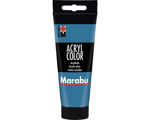 Marabu Künstler- Acrylfarbe Acryl Color 056 cyan 100 ml-0