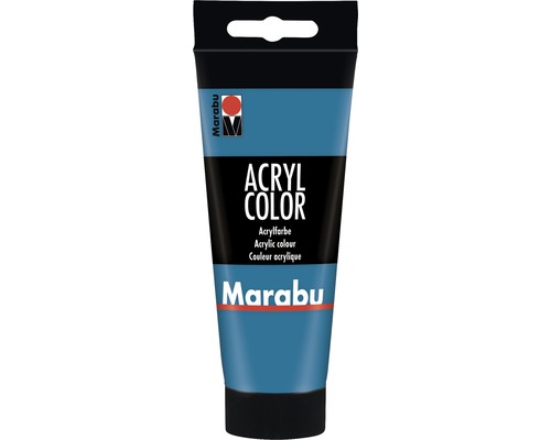 Marabu Acrylfarbe Acryl Color cyan 056 100 ml Tube mit Acrylfarbe