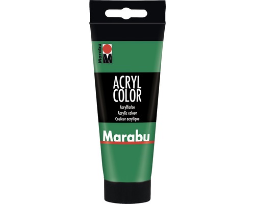 Marabu Acrylfarbe Acryl Color saftgrün 067 100 ml Tube Acrylfarbe
