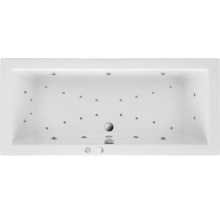 Einbau Whirlpool Rechteckbadewanne Körperformbadewanne OTTOFOND Matrix 90 x 190 cm weiß glänzend 55620-thumb-0