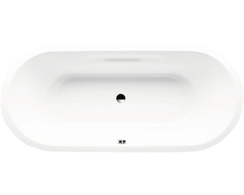 Badewanne KALDEWEI VAIO DUO OVAL 951 80 x 180 cm alpinweiß glänzend 233100010001 Oval geformte Badewanne von oben