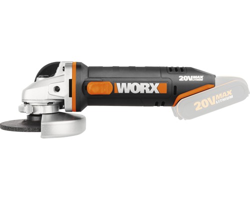 Worx Akku Winkelschleifer mit 20 Volt