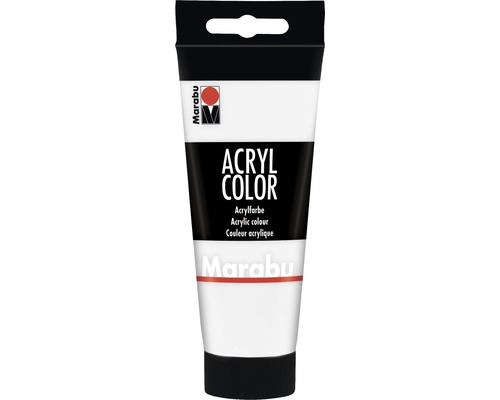 Marabu Künstler- Acrylfarbe Acryl Color 070 weiß 100 ml