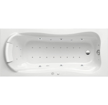Einbau Whirlpool Rechteckbadewanne Körperformbadewanne OTTOFOND Syros 80 x 170 cm weiß glänzend 55680-thumb-0