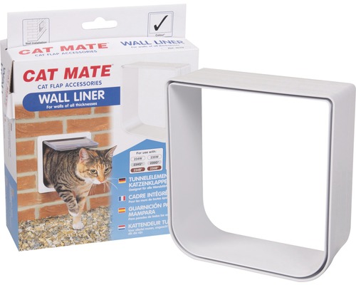 Tunnelverlängerung Katzenklappe CAT MATE für 234 und 235 weiß