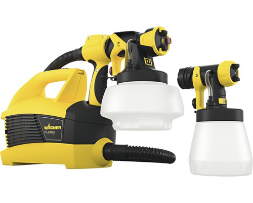 Wagner Flexio Farbsprühsystem mit zwei Sprühaufsätzen