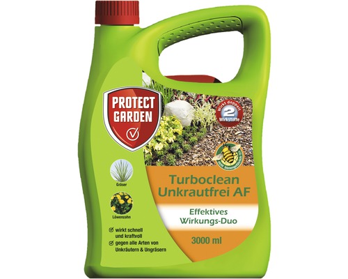 Unkrautvernichter Unkrautfrei Protect Garden Turboclean anwendungsfertig, 3 L