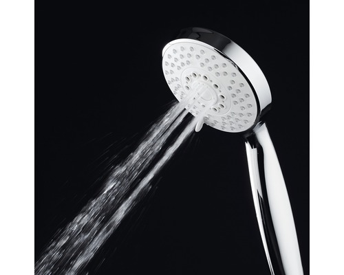 Handbrause mit Wasserstrahl