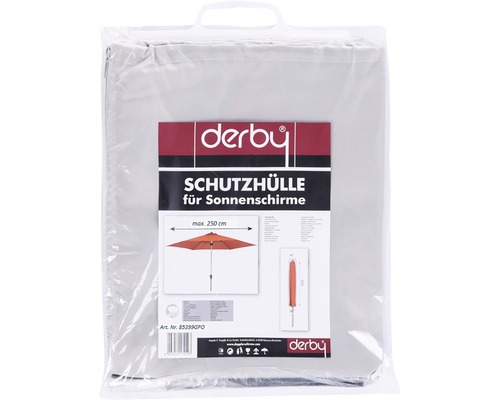 Schutzhülle für Sonnenschirme, maximale Größe 250 cm, verpackt
