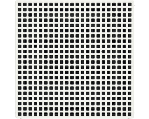 Kunststoffplatte mit quadratischen Öffnungen
