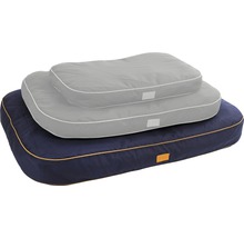Liegekissen Jerome 100 x 70 cm navy-cognac