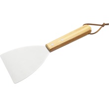 TENNEKER Plancha-Spatel Grillwender Grillspachtel für Plancha Edelstahl Babus silber