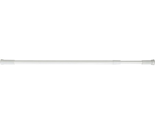 Duschvorhangstange MSV 110 - Ø 21 mm weiß glänzend