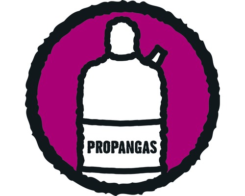 LEERGUT für 11kg Propanfüllung Nutzungsflasche 3629310