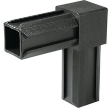 XD-Rohrverbinder 90° für Vierkantrohre 20x20x1,5 mm Kunststoff schwarz-thumb-0 XD-Rohrverbinder 90° für Vierkantrohre 20x20x1,5 mm Kunststoff schwarz-thumb-0