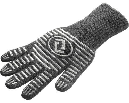 TENNEKER Grillhandschuh Ofenhandschuhe Backhandschuhe Silikonbeschichtet schwarz