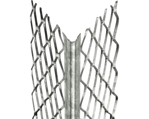 CATNIC Eckschutzprofil Stahl verzinkt für Putzstärke 15 mm 2500 x 51 x 51 mm