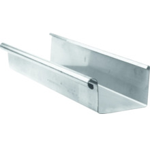 Zambelli Kastenrinne Zink eckig NW 70 mm 3000 mm-thumb-0 Zambelli Kastenrinne Zink eckig NW 70 mm 3000 mm-thumb-0