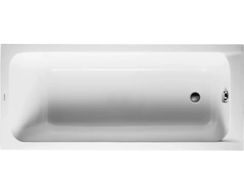 Rechteckbadewanne Körperformbadewanne DURAVIT D-Code 70 x 160 cm weiß glatt 700096000000000