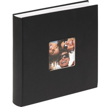Fotoalbum mit Einstecktaschen und Foto auf dem Einband
