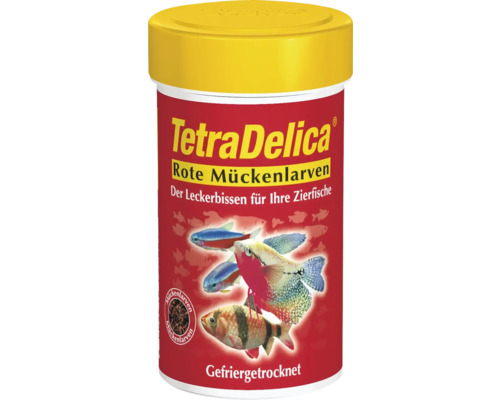 Tetra Delica rote Mückenlarven für Zierfische