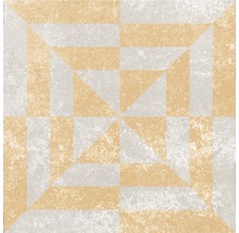 Dekorative Bodenfliese mit geometrischem Muster