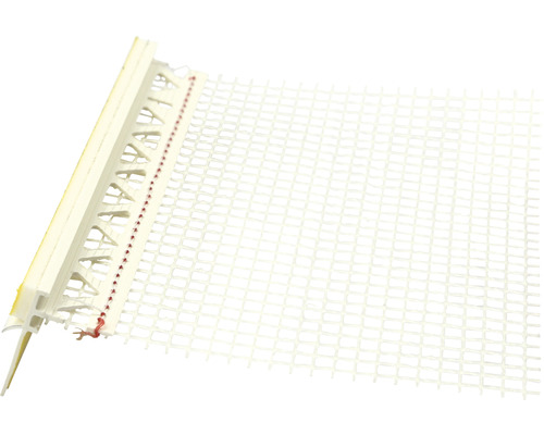 Kunststoff-Gittergewebe mit Befestigungsprofil