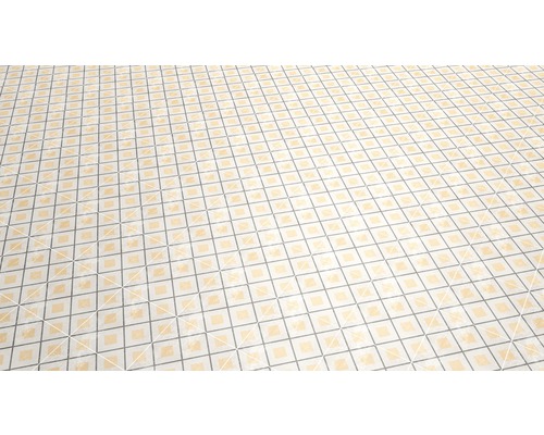 Fliesenboden mit quadratischem Muster