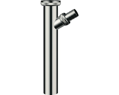 veporit. Tauchrohr für Siphon mit Maschinenanschluß 1 1/4"x 200mm x32mm chrom Siphon mit Geräteanschluss