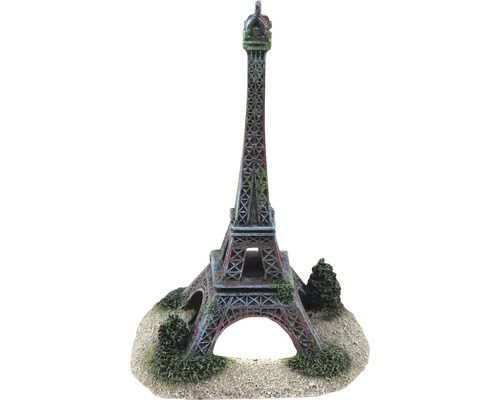 Aquariumdekoration aquatlantis Eiffelturm 9,3 x 9,3 x 15,2 cm Aquariumdekoration Eiffelturm