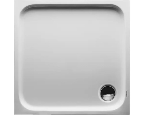 Duschwanne DURAVIT D-Code 900 x 900 x 85 mm weiß glatt 720102000000000 Quadratische Duschwanne mit Abfluss