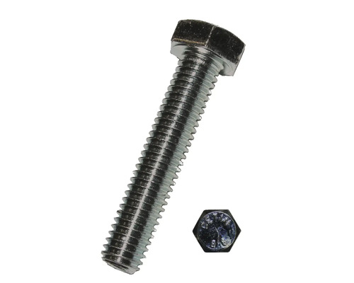 Sechskantschraube Zollgewinde 1/4"x1" (ähnl. DIN 933) galv. verzinkt, 25 Stück