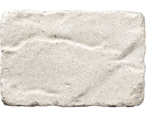 Heller Ziegelstein mit rauer Oberfläche