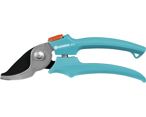 Gartenschere mit Stahlklinge und Kunststoffgriff