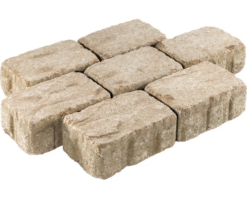 Rechteckiges Pflasterstein-Set für den Garten- und Landschaftsbau