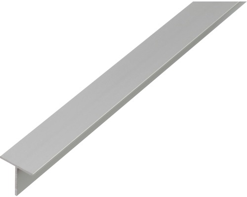 T-Profil Alu silber eloxiert 15x15x1,5 mm, 2 m T-Profil Alu silber eloxiert 15x15x1,5 mm, 2 m