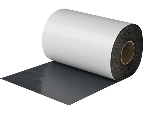 illbruck ME110 Allwetterfolie 5 m x 230 mm x 1,5 mm Rolle Bitumen-Dichtungsbahn zur Abdichtung