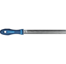 Metallfeile mit blauem Griff