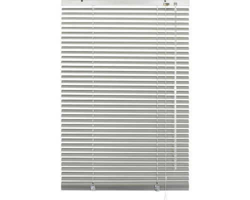 Alu-Jalousie ohne Bohren silber 40x130 cm inkl. Klemmträger Aluminium Jalousie für Fenster