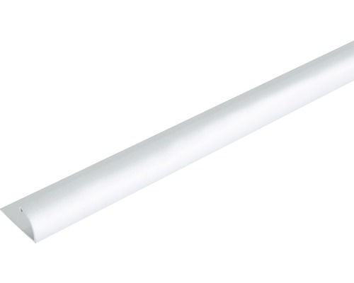 Abschlussprofil Alu silber eloxiert 24,5x13,5x9 mm, 2 m Abschlussprofil Alu silber eloxiert 24,5x13,5x9 mm, 2 m
