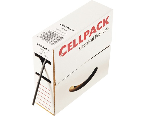 Cellpack Wärmeschrumpfschlauch 3,2-1,6 Meterware Cellpack Elektroinstallationsrohr, 15 Meter Rolle