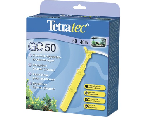 Tetratec GC 50 Komfort Aquarien Bodenreiniger Verpackung