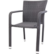Geflochtener Armlehnstuhl für den Garten