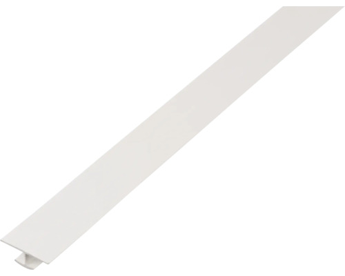 H-Profil PVC weiß 25x6x1 mm, 1 m