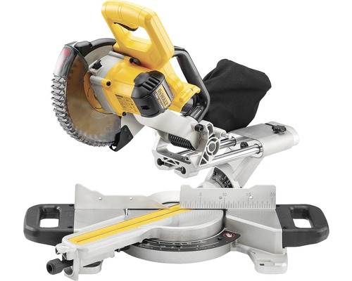 Akku-Kapp und Gehrungssäge DeWalt DCS365N-XJ 184 mm, inkl. Sägeblatt, 184 x 16 mm, ohne Akku und Ladegerät Gehrungssäge