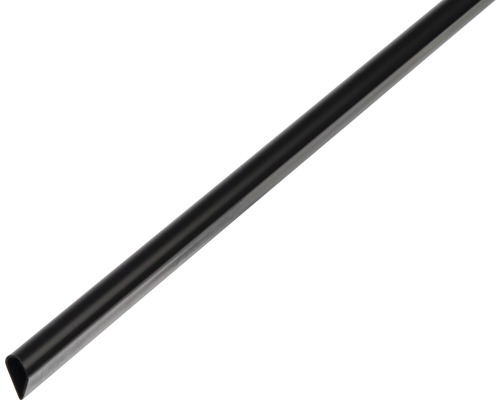 Klemmprofil PVC schwarz 15x0,9 mm, 2 m