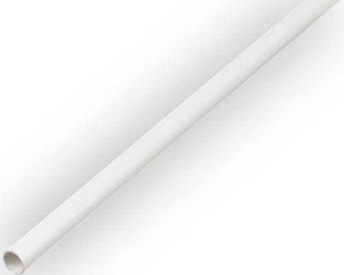 Rundrohr PVC weiß Ø 7 mm, 2 m